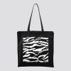 Minimalista Zebracsíkos Vászontáska Nagy