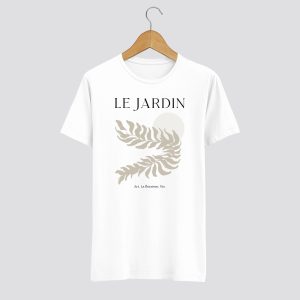 Női Póló növényi mintával