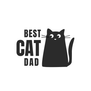 Best Cat Dad Minta
