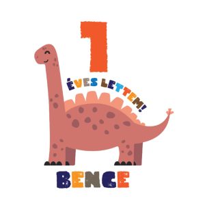 1 Eves Lettem Szines Dinos Body Teezer